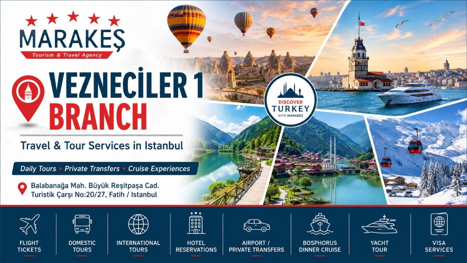 Marakeş Turizm · Vezneciler 1 Branch